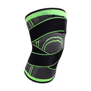 Knee Compression Sleeve Brace with Elastic Straps - Elite Fitness Essentials