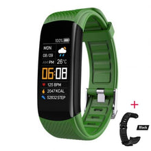 Load image into Gallery viewer, LifeTrack Activity Band 0 Elite Fitness Essentials Green str 