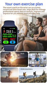 Smart Watch w/ HR & BP Monitor/ Bluetooth Call - Elite Fitness Essentials