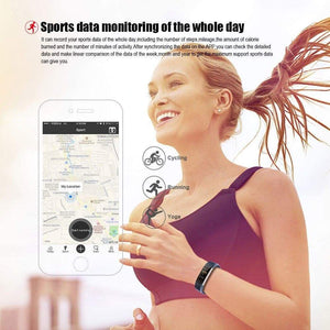 Waterproof Fitness Tracker w/ HR Monitor For Swimming - Elite Fitness Essentials